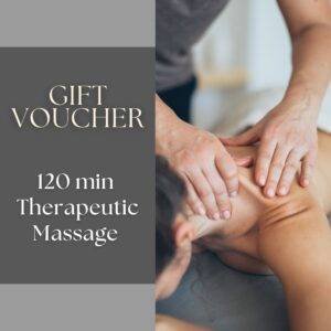 spa gift voucher- 120 min therapeutic massage
