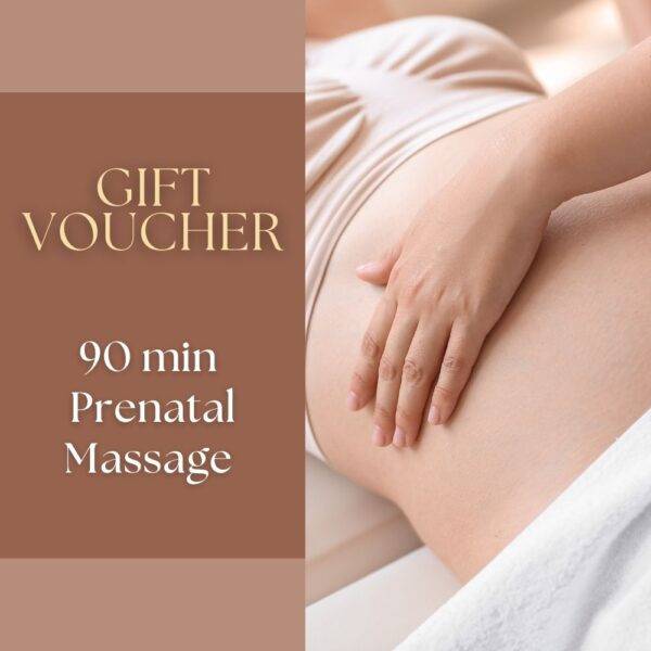 spa gift voucher- 90 mins prenatal massage