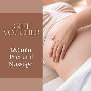 spa gift voucher - 120 min prenatal massage